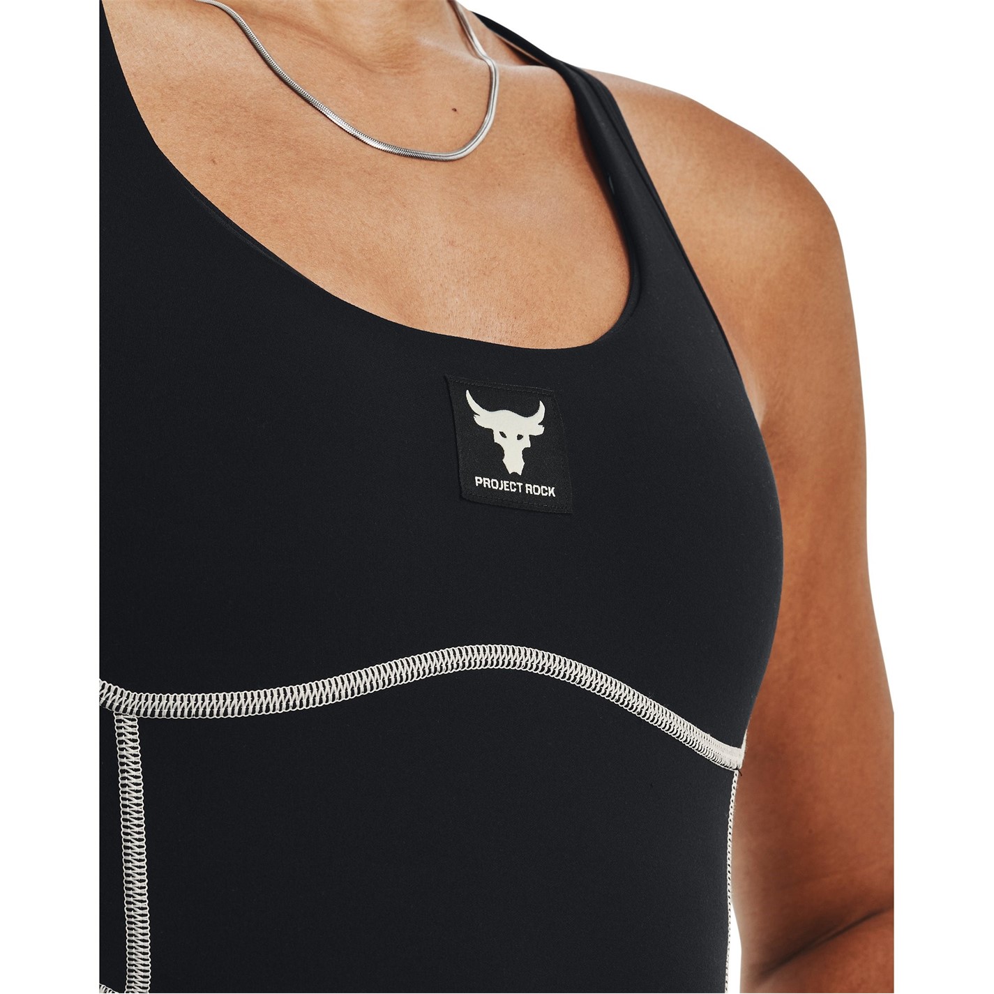 Compleu Under Armour Project Rock pentru femei negru roz