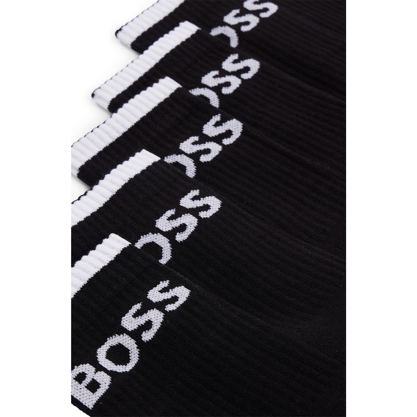 Boss 6P QS cu dungi CC 10257762 01 negru