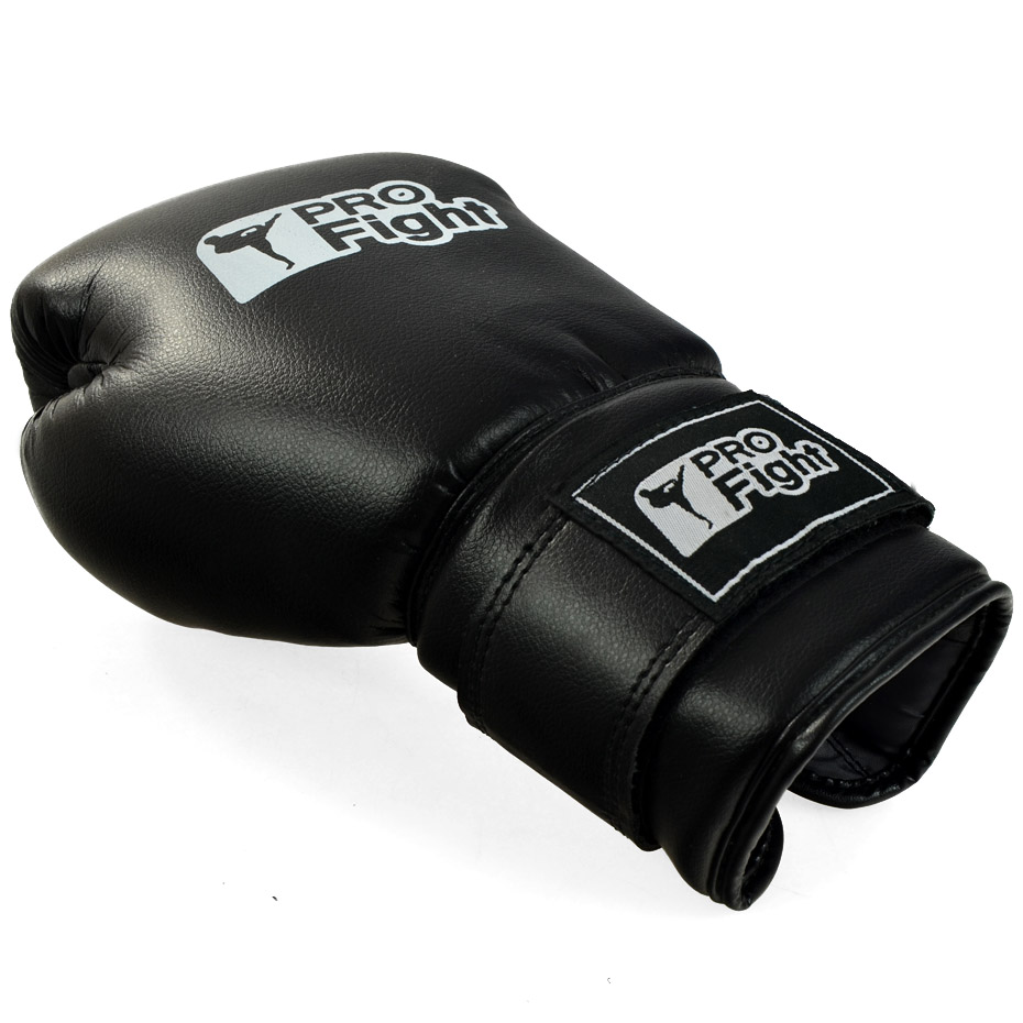 Manusi de box PROFIGHT PVC negru