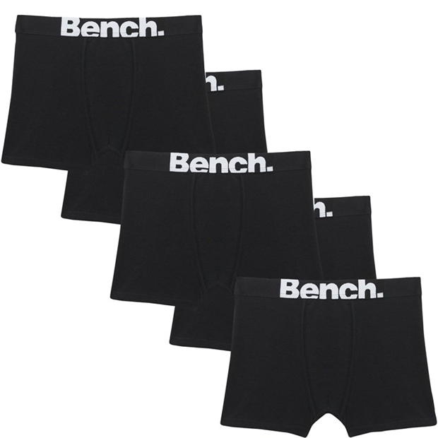 Boxeri Bench . of 5 Logo negru pentru baieti