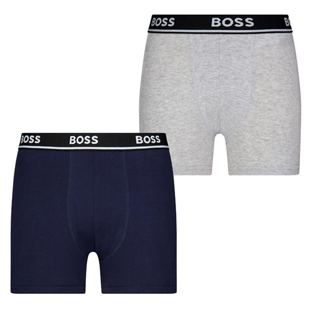 Boxeri Boss Boss 2 Pck Lgo In44 gri a32