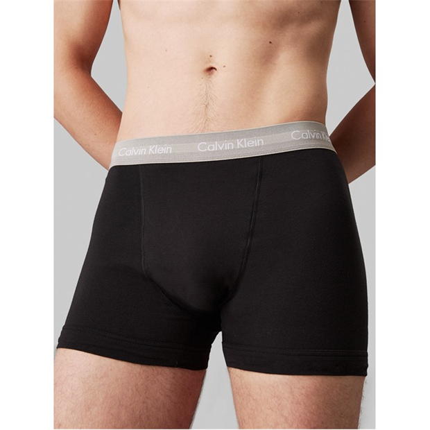 Boxeri Calvin Klein bumbac Stretch gri bur orgq41