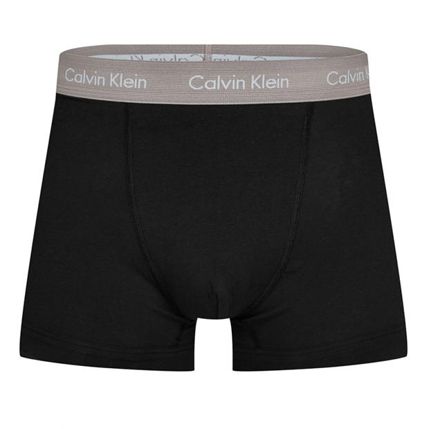 Boxeri Calvin Klein bumbac Stretch negru albastru aqua grngu4