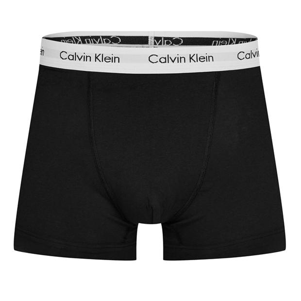 Boxeri Calvin Klein bumbac Stretch negru albastru aqua grngu4