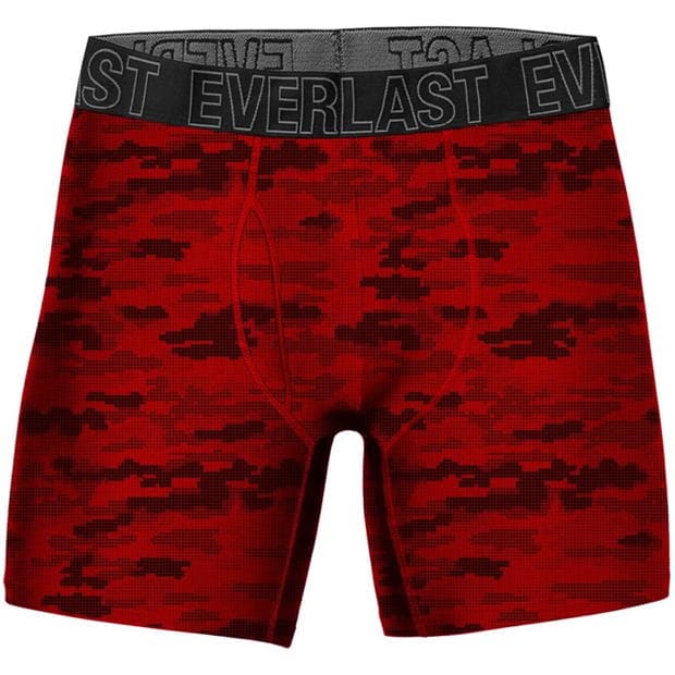 Boxeri Everlast Flex pentru Barbati rosu camuflaj negru