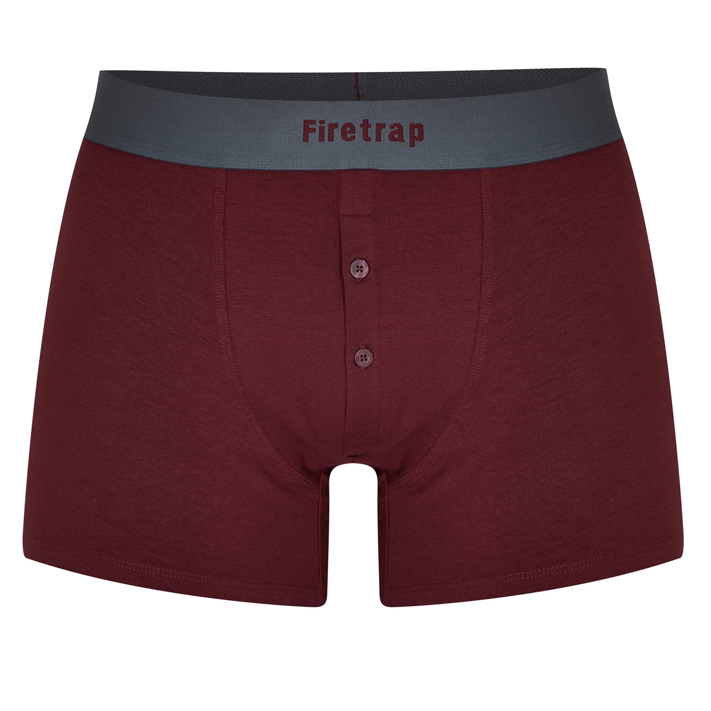 Boxeri Set 2 Firetrap gri visiniu