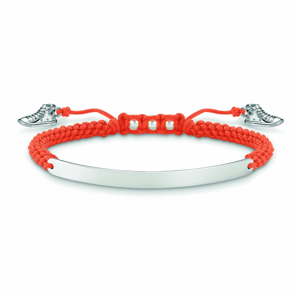 Bratari THOMAS SABO A00641738L21v pentru Femei portocaliu argintiu