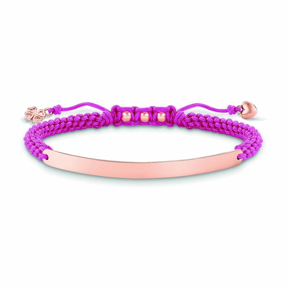 Bratari THOMAS SABO A00655979L21v pentru Femei rose, roz auriu