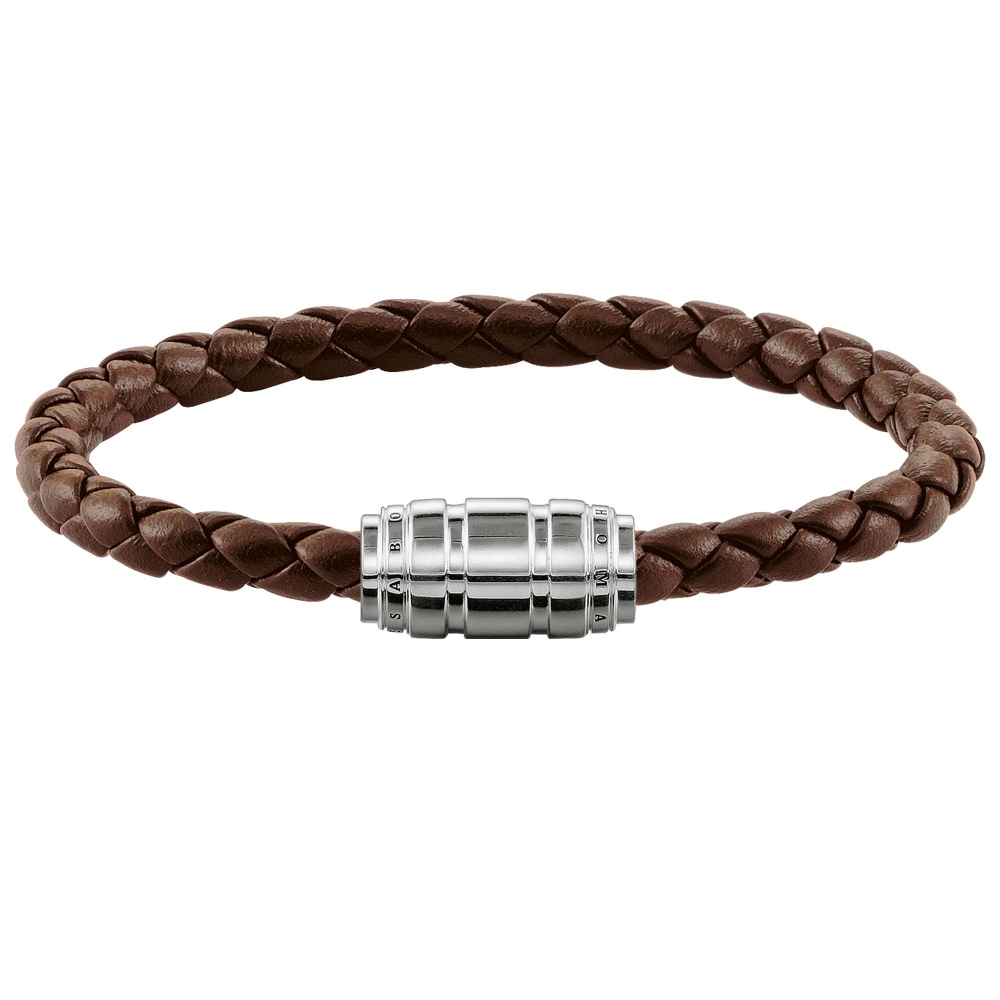 Bratari UNISEX THOMAS SABO UB00198232L21 brown, argintiu