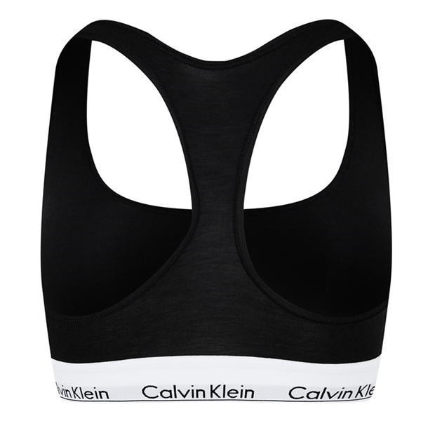 Bustiera Calvin Klein Modern bumbac Logo negru