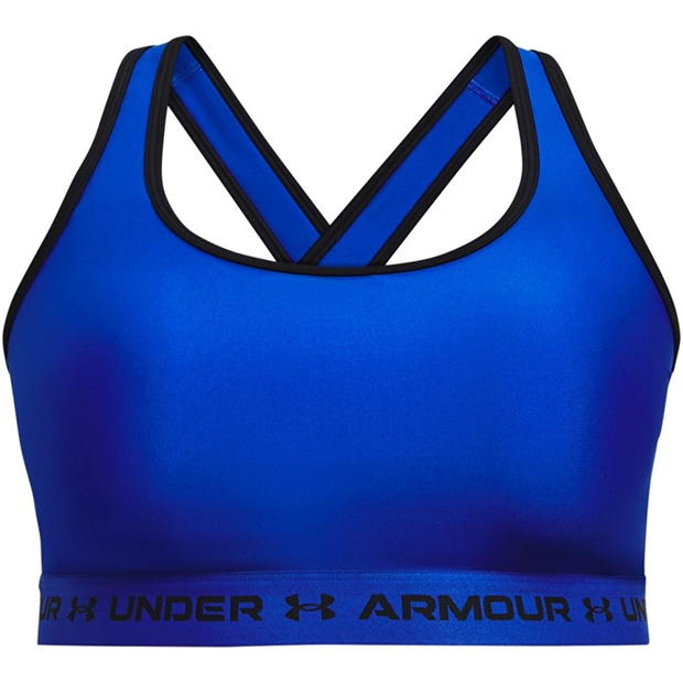 Bustiera sport Under Armour Mid Crossback + pentru femei team albastru roial