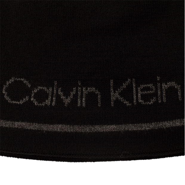 Caciula Beanie Calvin Klein Golf G Rvrs pentru barbati negru