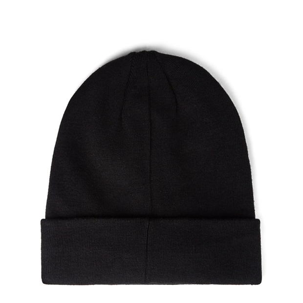 Caciula Beanie HUGO Turn-Up pentru copii negru 09b