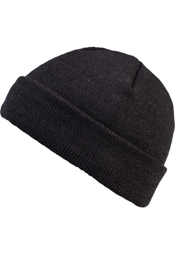 Caciula Beanie Short Cuff tricot negru MasterDis