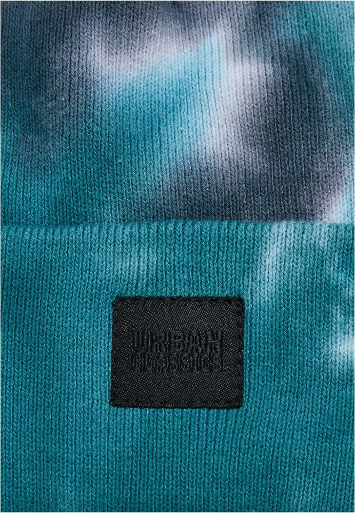 Caciula Beanie Tie Dye pentru Copii gri bleu Urban Classics