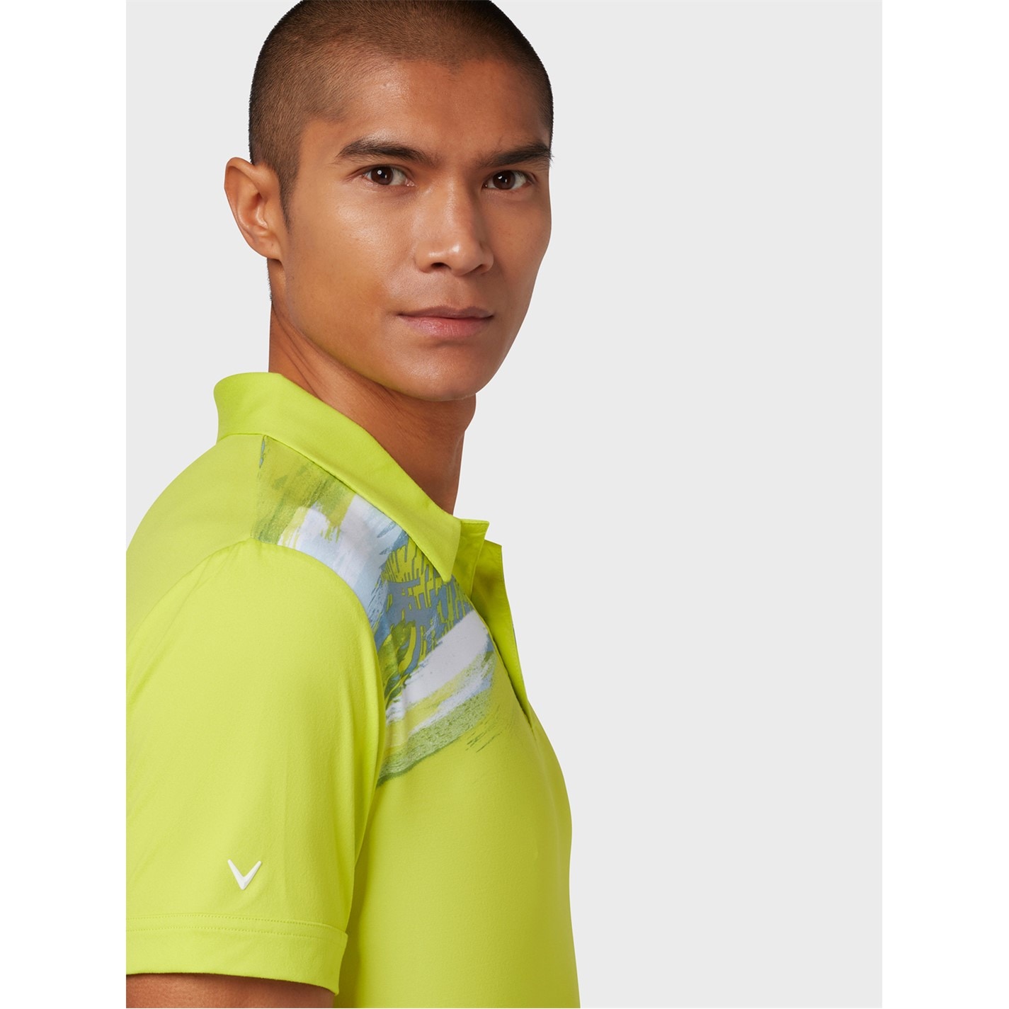 Callaway Active Polo pentru barbati verde lime punch