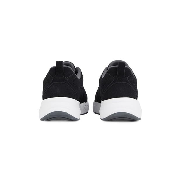 Calvin Klein Jeans RETRO tenis LOW MG MIX MEDIA negru alb