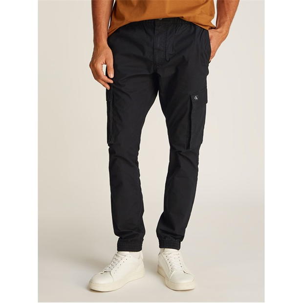 Calvin Klein Jeans SKINNY CARGO ck negru