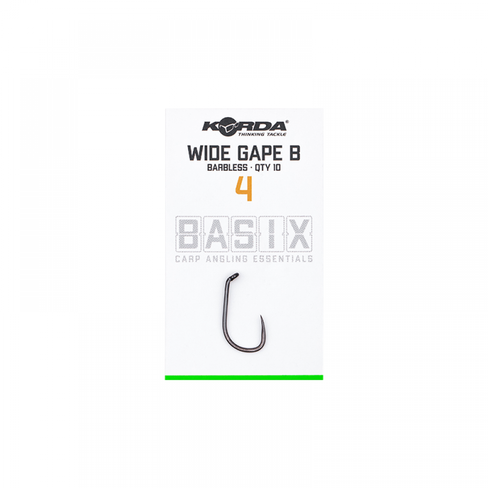 CARLIG BASIX WIDE GAPE BARBLESS NR 4 10BUC PL KORDA