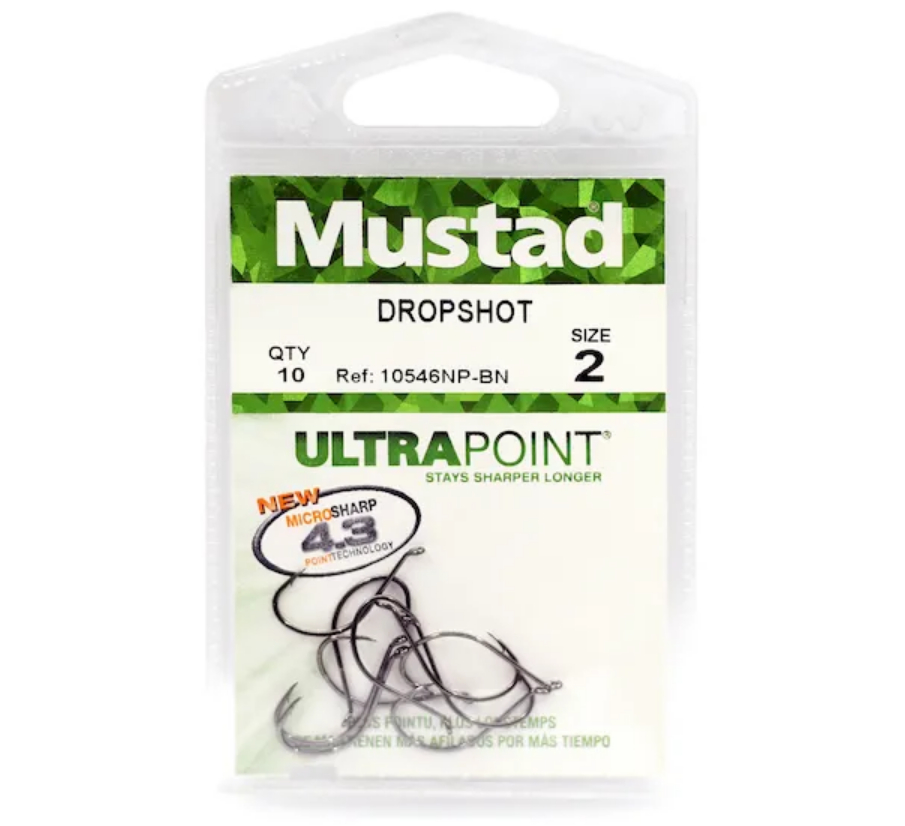 CARLIG DROPSHOT OCHET 10BUC PL MUSTAD