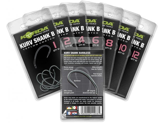 CARLIG KURV SHANK BARBLESS NR 4 10BUC PL KORDA