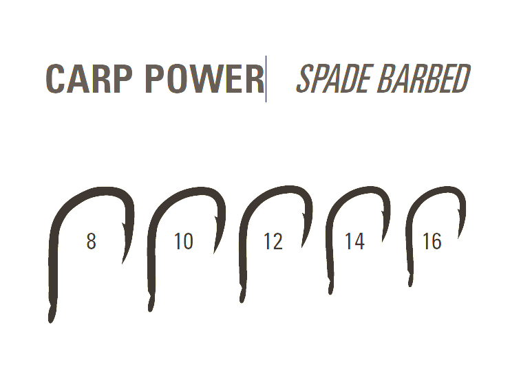 CARLIG POWER CARP MU16 10BUC PL marime 14 MUSTAD