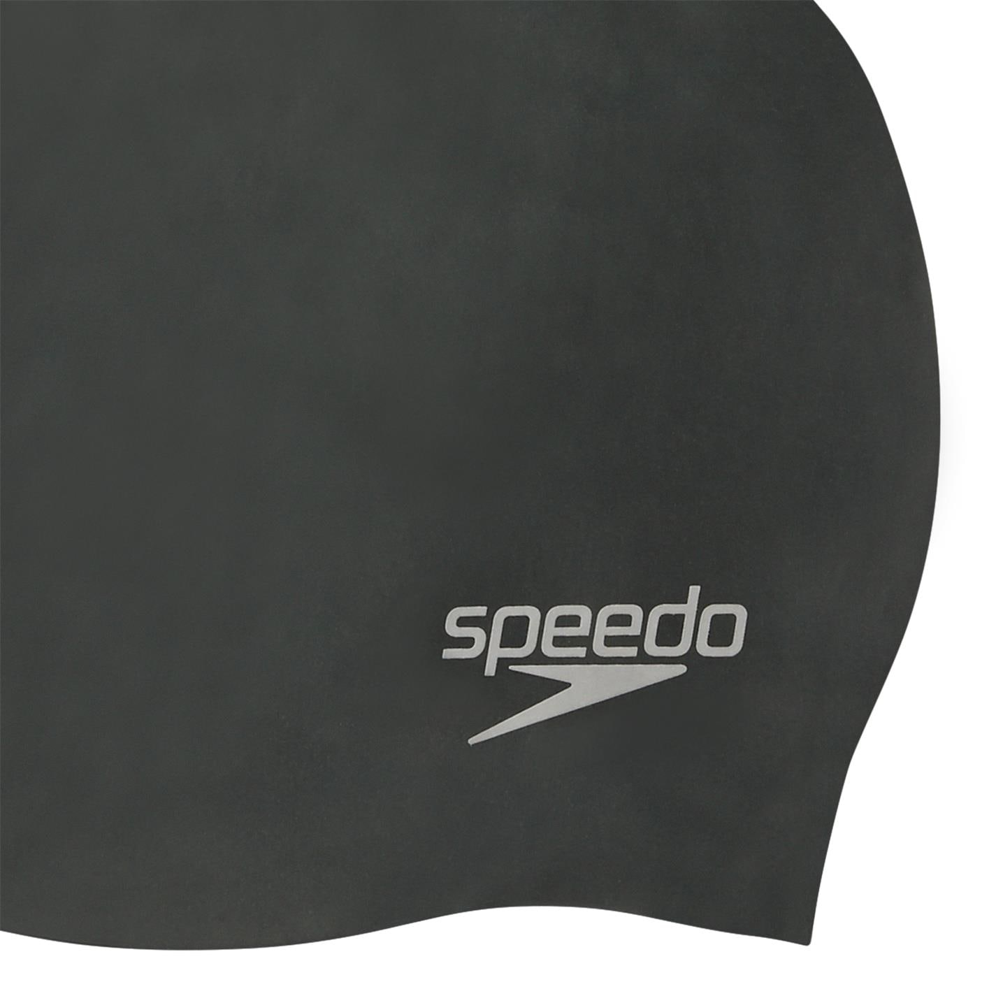 Casca inot silicon Speedo pentru adulti negru