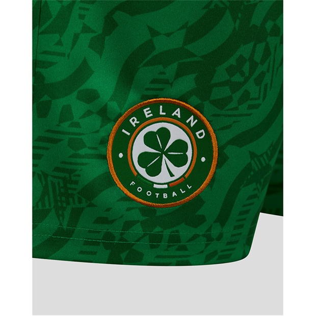 Pantaloni scurti Castore Ireland Third 2024 pentru copii verde