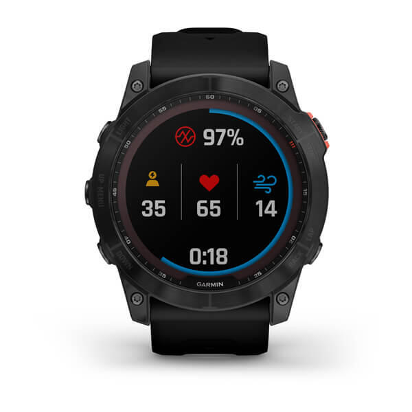 CEAS FENIX 7X SOLAR SLATE gri negru 51MM GARMIN