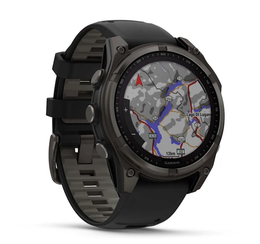 CEAS FENIX 8 SOLAR SAPPHIRE CARBON gri TI negru 47MM EM GARMIN