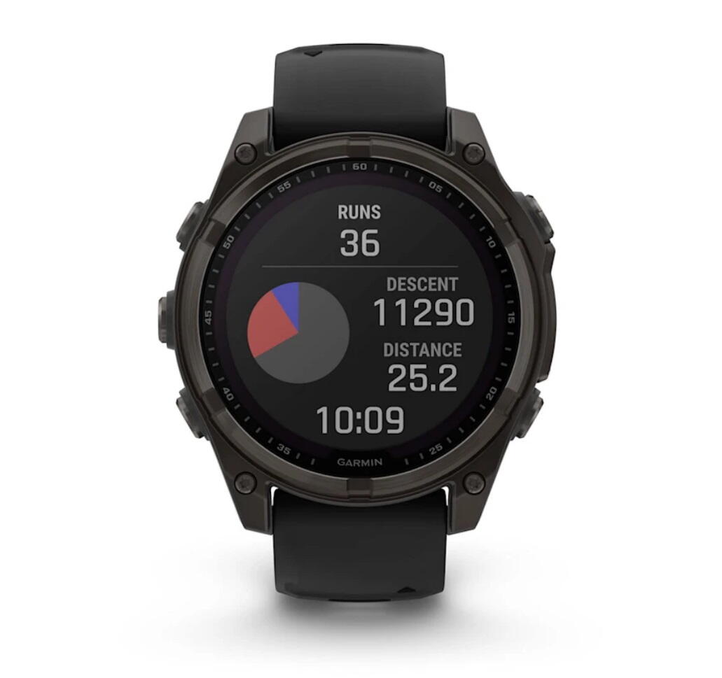 CEAS FENIX 8 SOLAR SAPPHIRE CARBON gri TI negru 47MM EM GARMIN