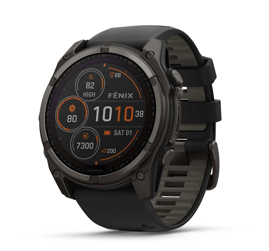 CEAS FENIX 8 SOLAR SAPPHIRE CARBON gri TI negru 51MM EM GARMIN