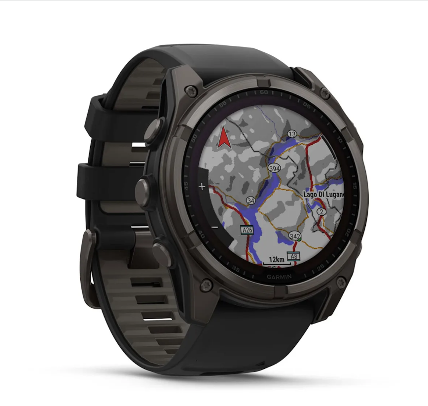 CEAS FENIX 8 SOLAR SAPPHIRE CARBON gri TI negru 51MM EM GARMIN