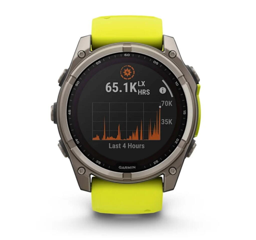 CEAS FENIX 8 SOLAR SAPPHIRE galben GRAPHITE TI negru 51MM EMEA GARMIN