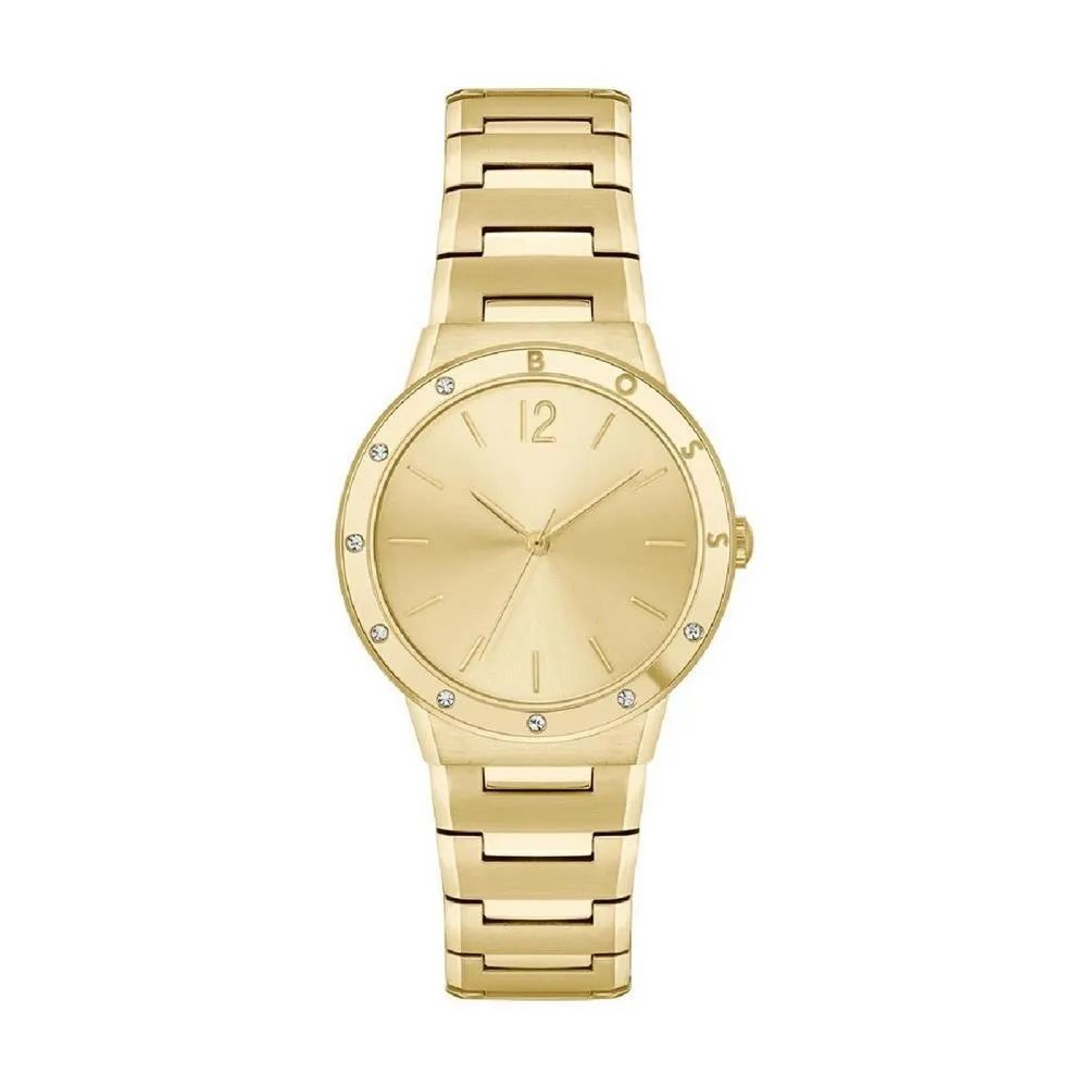 Ceas QUARTZ HUGO BOSS 1502715 pentru Femei auriu