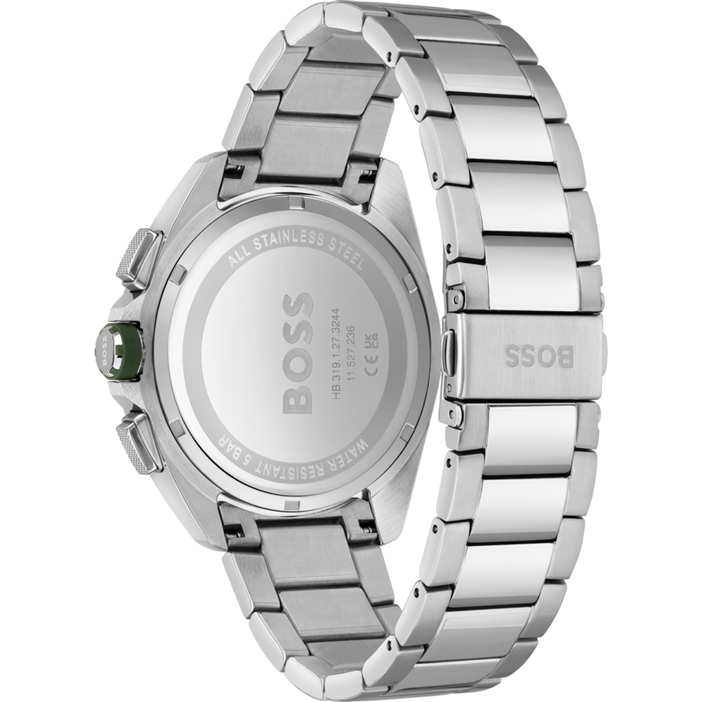 Ceas QUARTZ MAN HUGO BOSS 1513951 gri verde