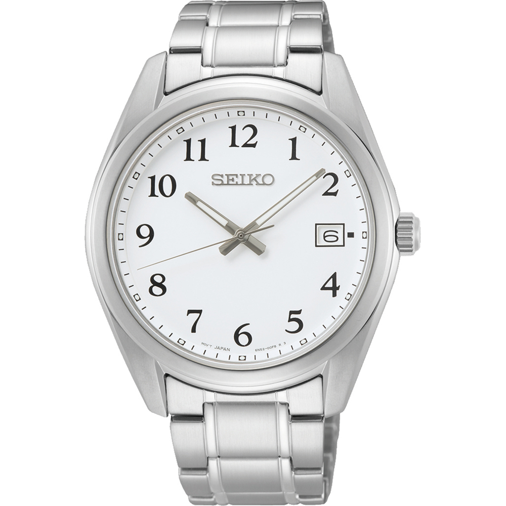 Ceas QUARTZ MAN SEIKO SUR459P1 gri alb