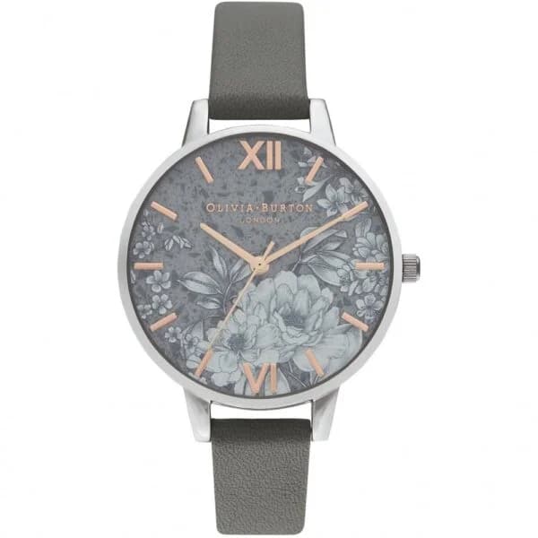 Ceas QUARTZ OLIVIA BURTON OB16TZ05 pentru Femei argintiu gri