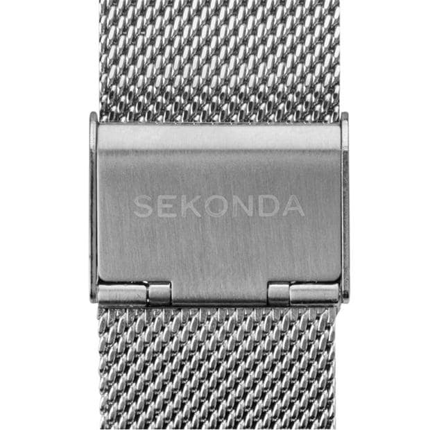 Ceas Sekonda Nordic 40mm argintiu Round Case alb Dial