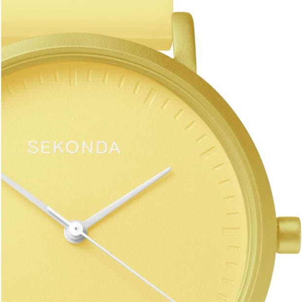 Ceas Sekonda Palette Aluminium clasic Analogue Quartz galben