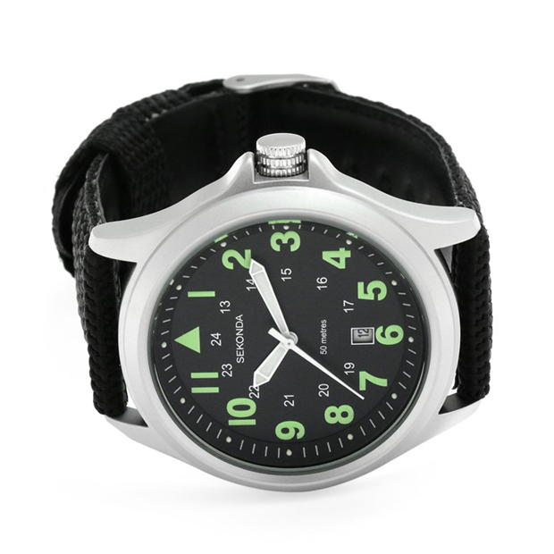 Ceas Sekonda Aviator Stainless Steel clasic Analogue Quartz