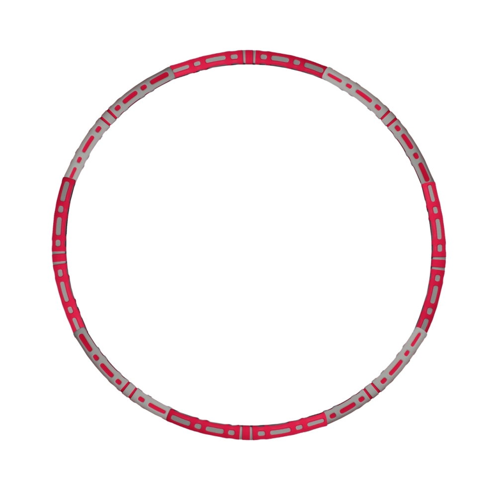 Cerc Hula Hoop Cerex gri-rosu