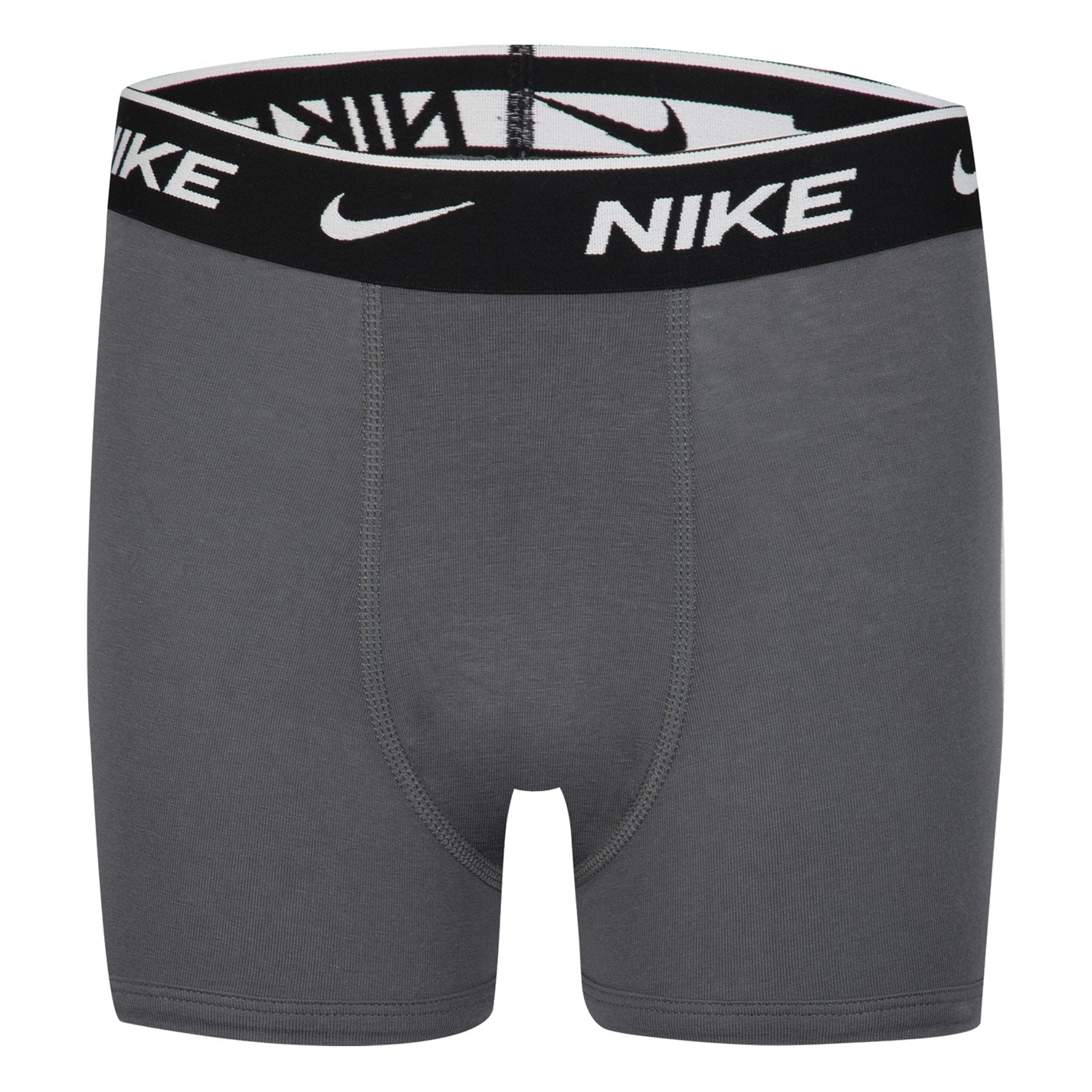 Chiloti Boxeri Set de 3 Nike bumbac pentru baieti negru gri