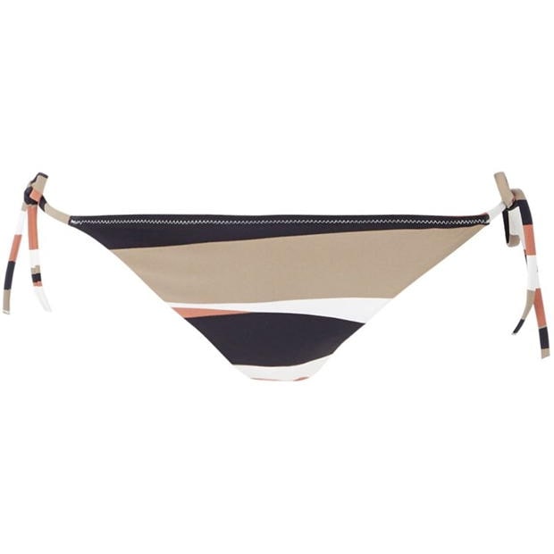 Chiloti costum de baie bikini Calvin Klein Cheeky string tie-side multicolor rosu