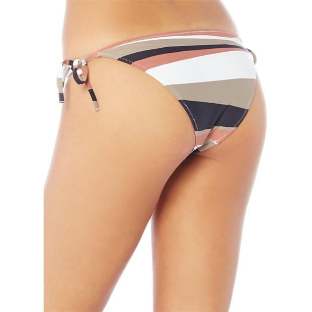 Chiloti costum de baie bikini Calvin Klein Cheeky string tie-side multicolor rosu