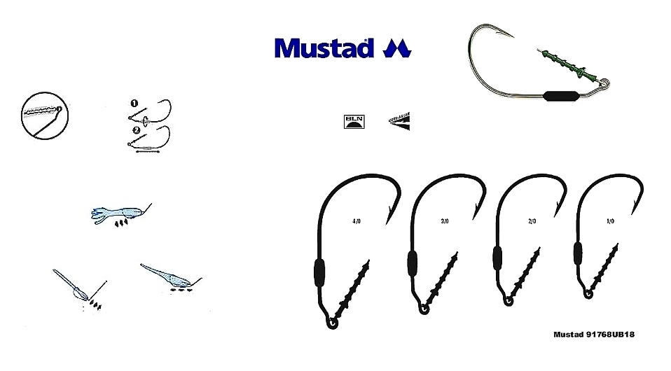 CIRLIG LESTAT PT TWISTER MUSTAD