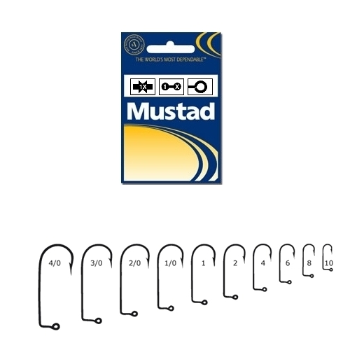 CIRLIG NEGRU NI PENTRU TWISTER MUSTAD