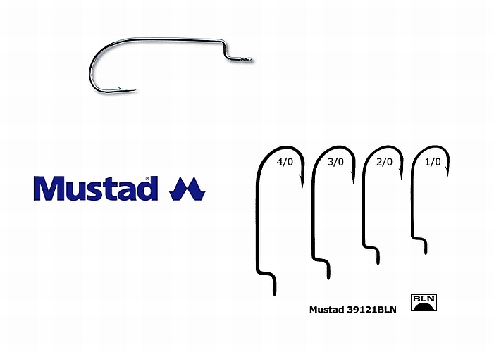 CIRLIG NI OFFSET TWIST MUSTAD