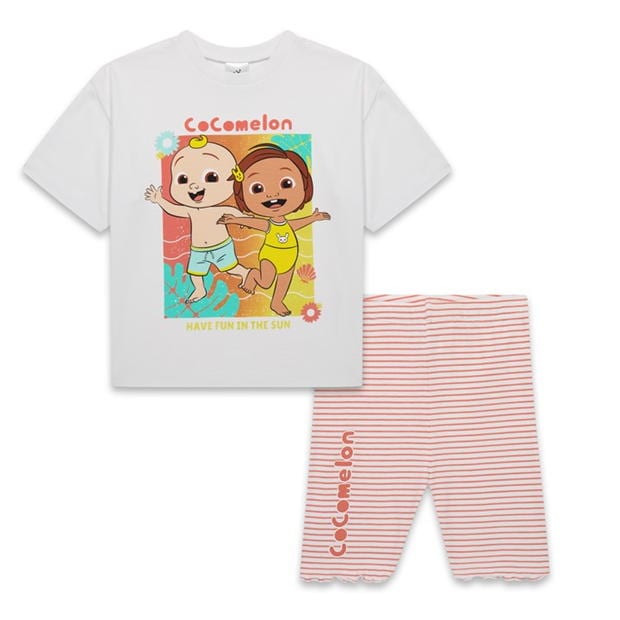 Set Tricou Cocomelon and ciclism Short cu personaje