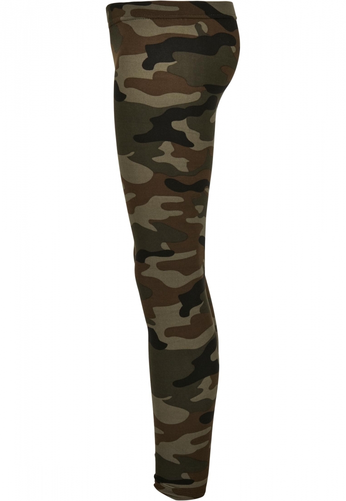 Colanti Camo pentru fete wood camuflaj Urban Classics